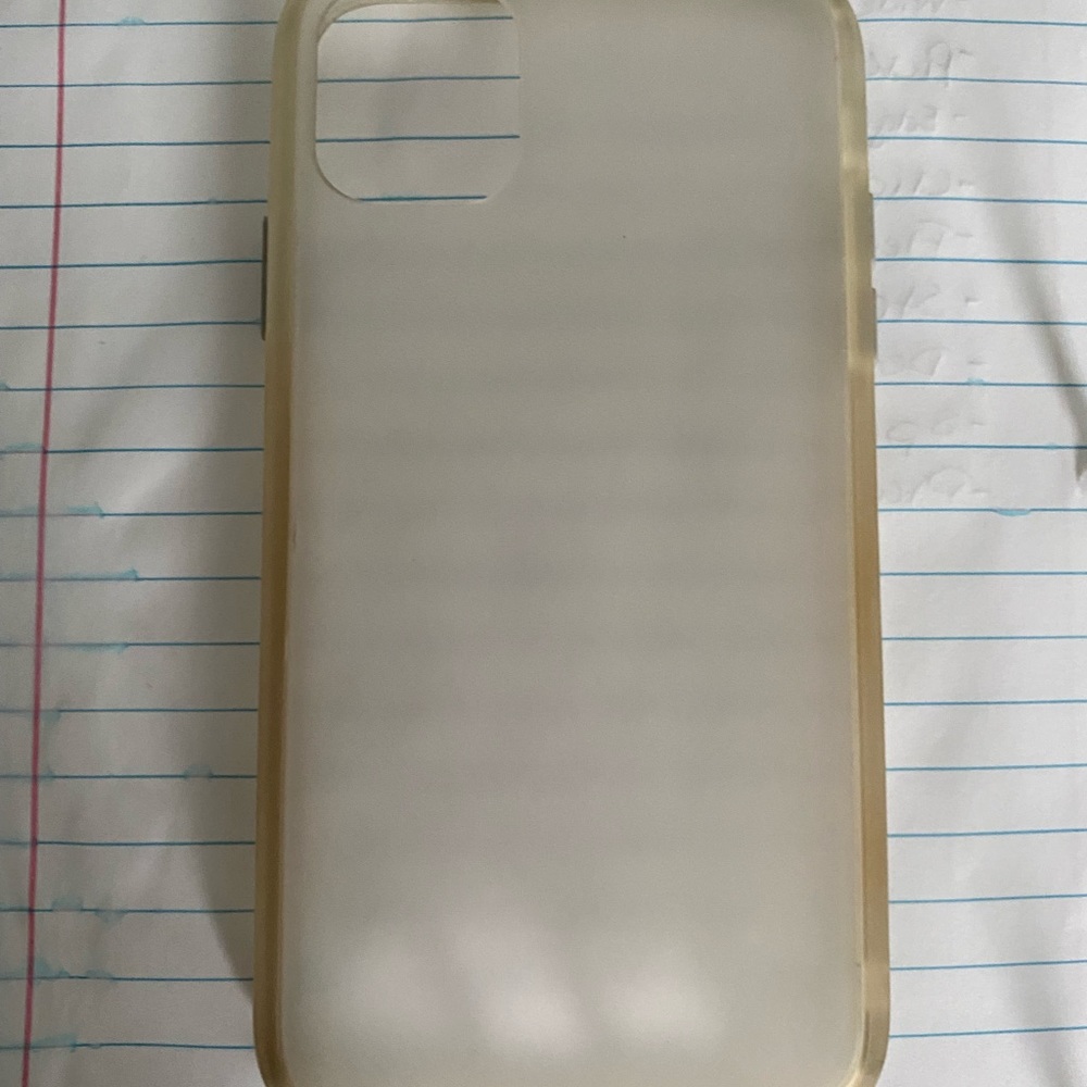 Opaque Clear iPhone 11 Case (Hard)